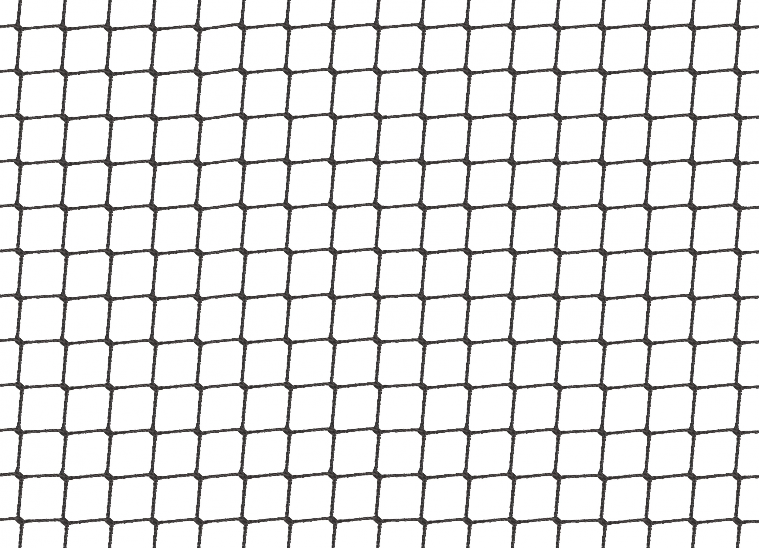 Vogelschutznetz Vogelnetz  7 m x 25 m Volierennetz schwarz  Maschenweite 5 cm 