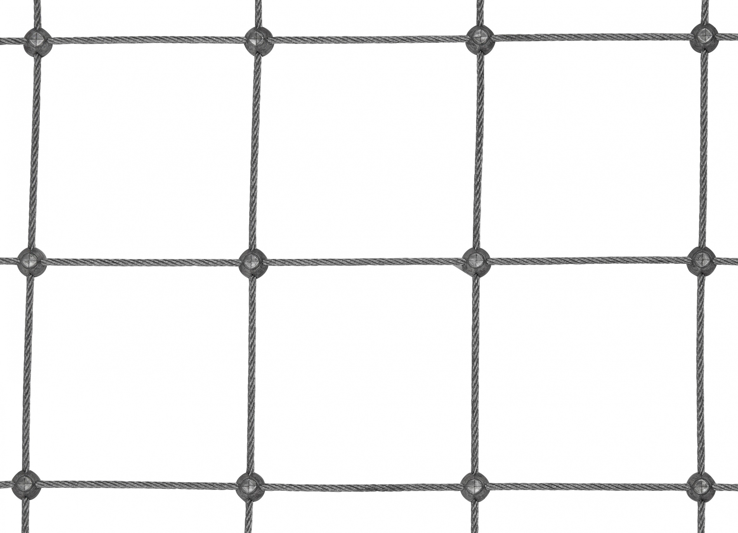 Netz aus Edelstahl per m² mit 5,0 mm Materialstärke