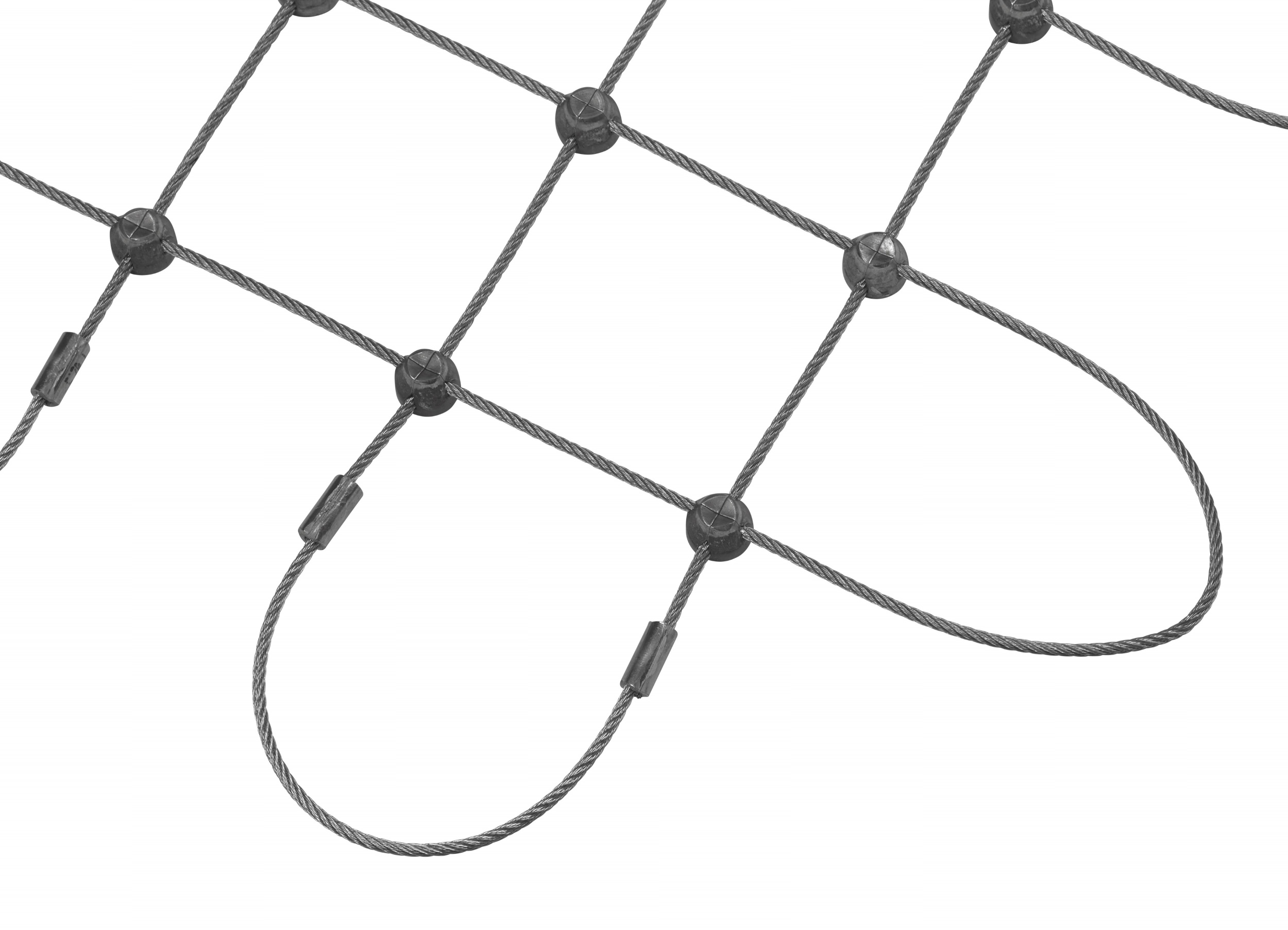 50mm X 50mm Flexible Stainless Steel Wire Rope Mesh Net Garden