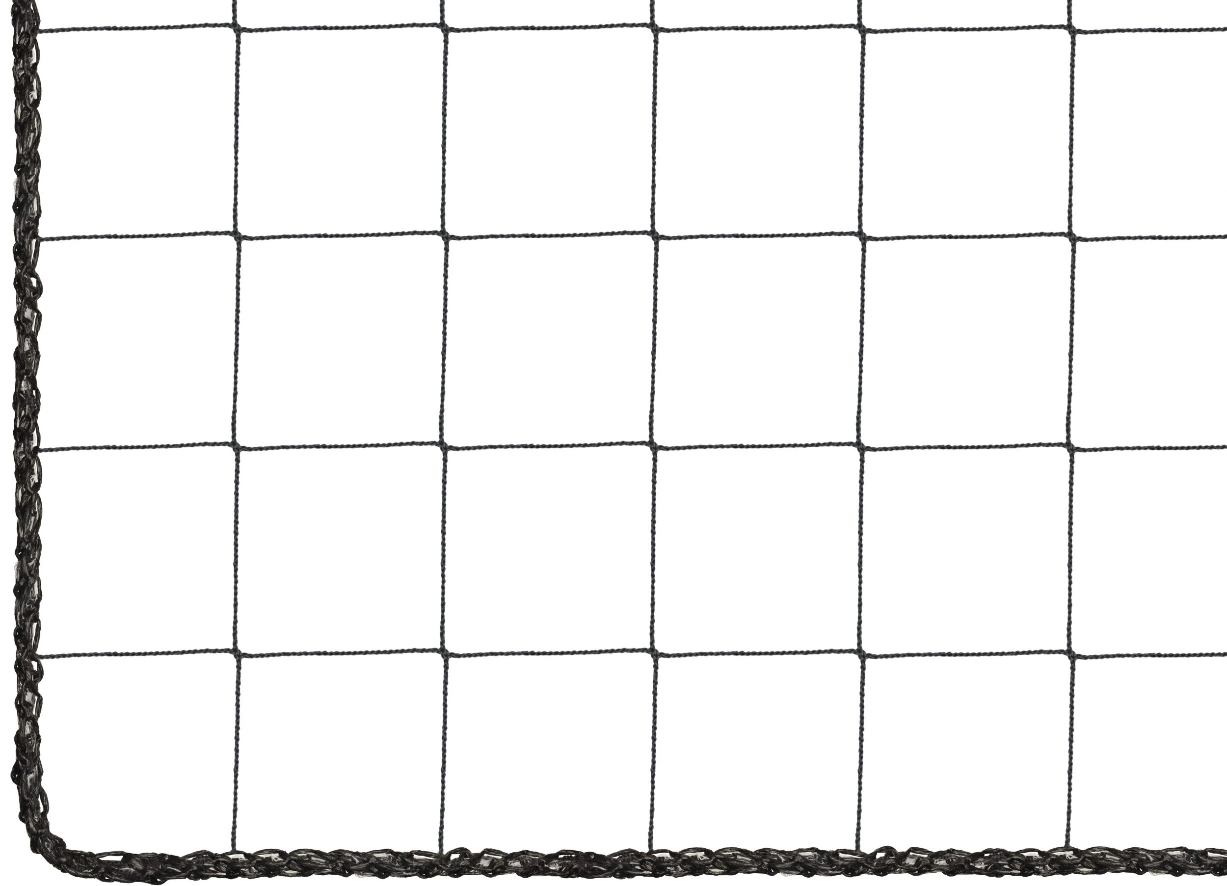 Ranknetz per Quadratmeter (nach Maß), schwarz