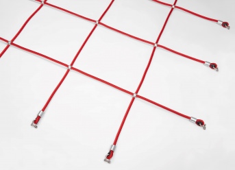 Custom-Made Climbing Net with Aluminium Knots