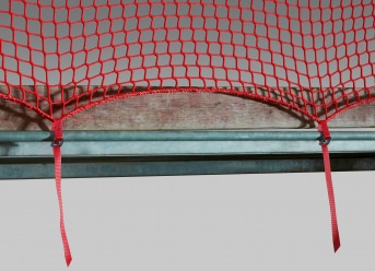 Guardrail Net 2.00 x 5.00 m with Quick-Release Straps