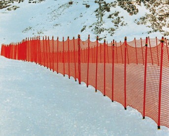 Ski Slope Barrier Net 1.80 x 25.00 m