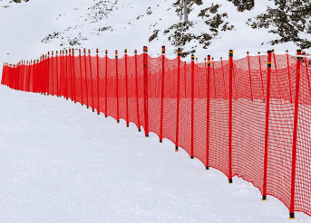 Ski Slope Barrier Net 1.80 x 25.00 m