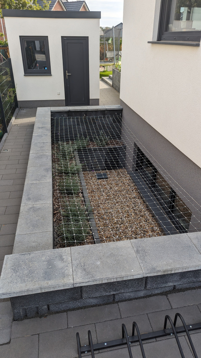 Kundenfoto von Tailor-made Wire Mesh Netting with 3.0 mm Rope Diameter 