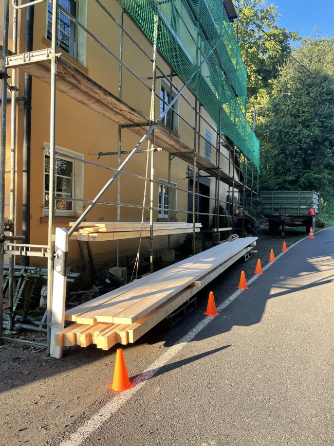 Kundenfoto von Scaffolding Safety Net 2.00 x 10.00 m pursuant to EN Standard 1263-1 