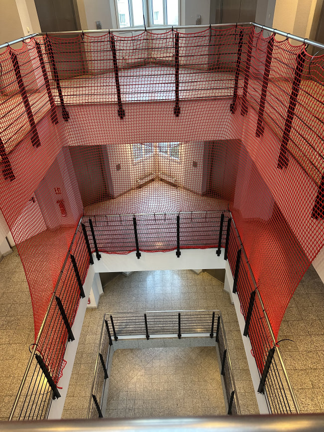 Kundenfoto von Scaffolding Safety Net pursuant to EN 1263-1 by the m² (Custom-Made) 