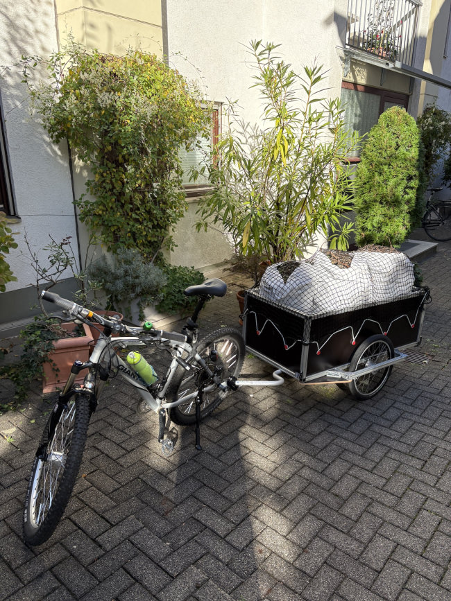 Kundenfoto von Trailer Cover Net by the m² (Custom-Made), Black 