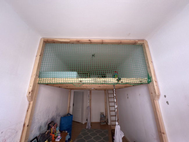 Kundenfoto von Custom-Made Bunk Bed Safety Net by the m² 