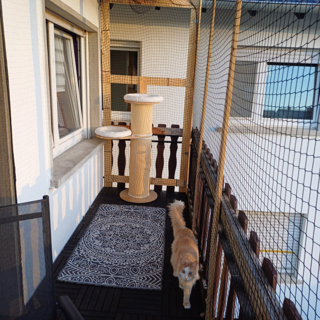 Kundenfoto von Cat Net by the m² (Made to Measure) 