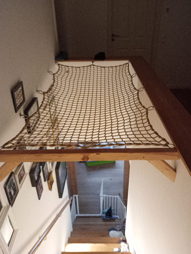 Kundenfoto von Spielplatznetz: sicherer Spielbereich 