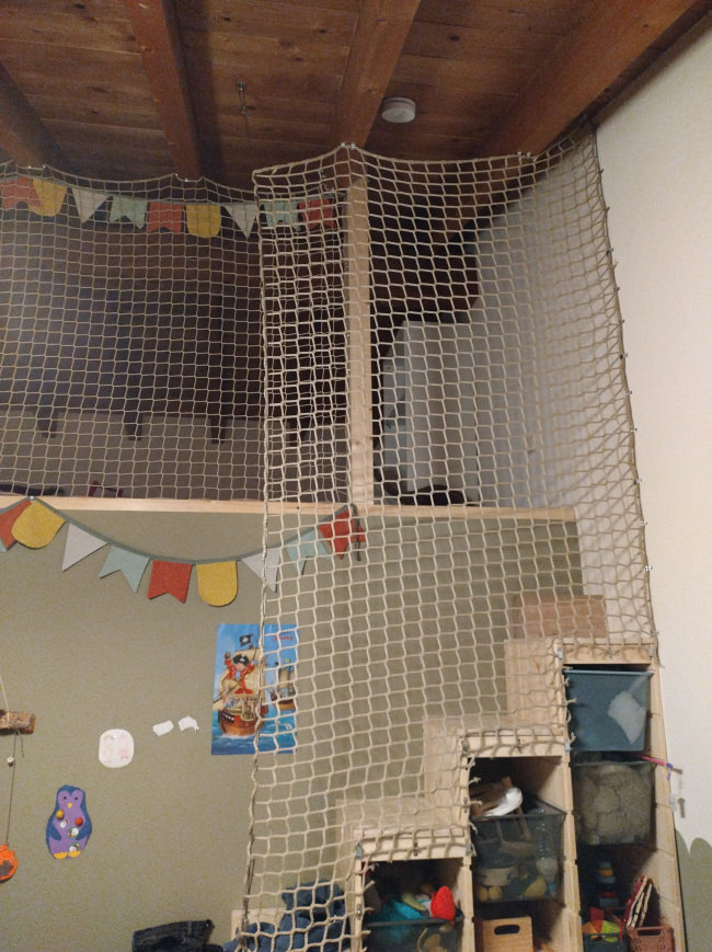 Kundenfoto von Spielplatznetz: sicherer Spielbereich 