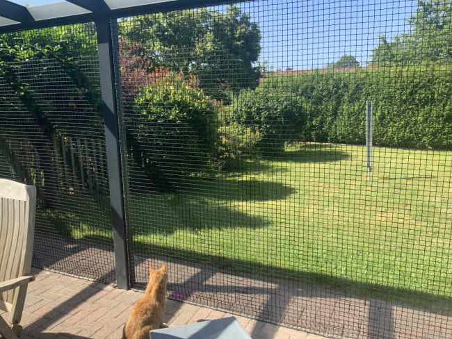 Kundenfoto von Edelstahl-Befestigungssystem Ø 5 mm für Netze 