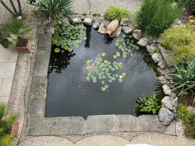 Kundenfoto von Sicherheitsnetz per m² (nach Maß) 1,5/30 mm 