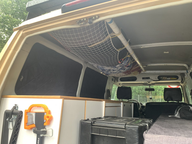 Kundenfoto von Sicherheitsnetz per m² (nach Maß) 1,5/30 mm 