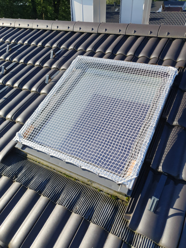 Kundenfoto von Schutznetz per m² (nach Maß) 1,8/20 mm 