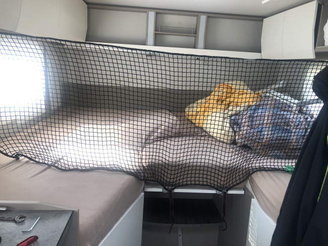 Kundenfoto von Schutznetz per m² (nach Maß) 1,8/20 mm 