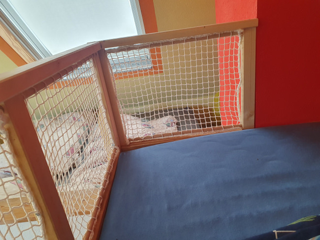 Kundenfoto von Schutznetz per m² (nach Maß) 1,8/20 mm 