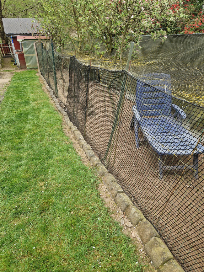 Kundenfoto von Netz per Quadratmeter (nach Maß) 1,8/25 mm 