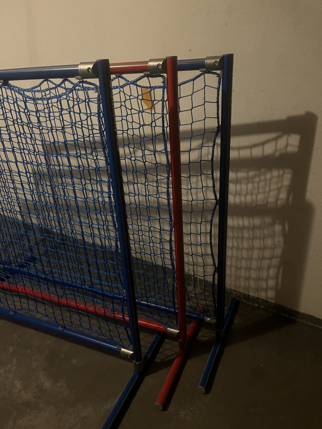 Kundenfoto von Sicherheitsnetz per m² (nach Maß) 2,3/45 mm 