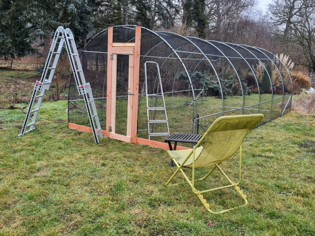 Kundenfoto von Aviary Net by the m² (Custom-Made), Black 