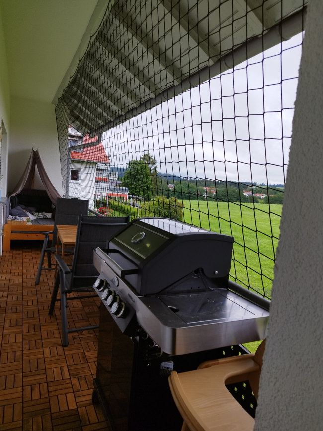 Kundenfoto von Sicherheitsnetz per m² (nach Maß) 