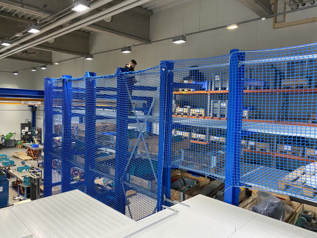 Kundenfoto von High Level Rack Safety Net (Custom-Made) 