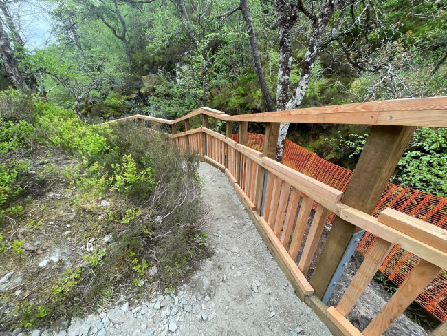 Kundenfoto von Baustellen-Begrenzungszaun 25 m, orange 