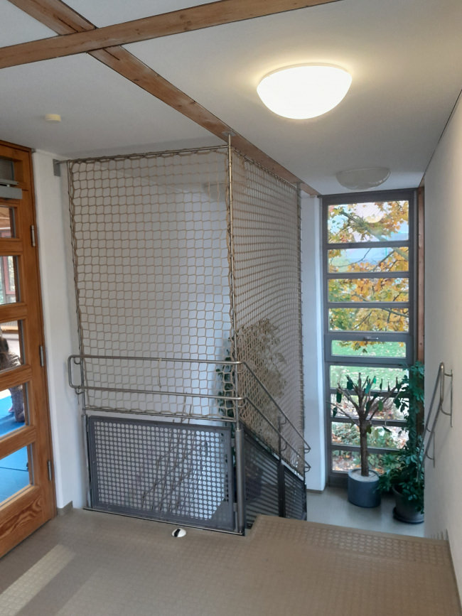 Kundenfoto von Fall Safety Net by the m² (Custom-Made), EN 1263 