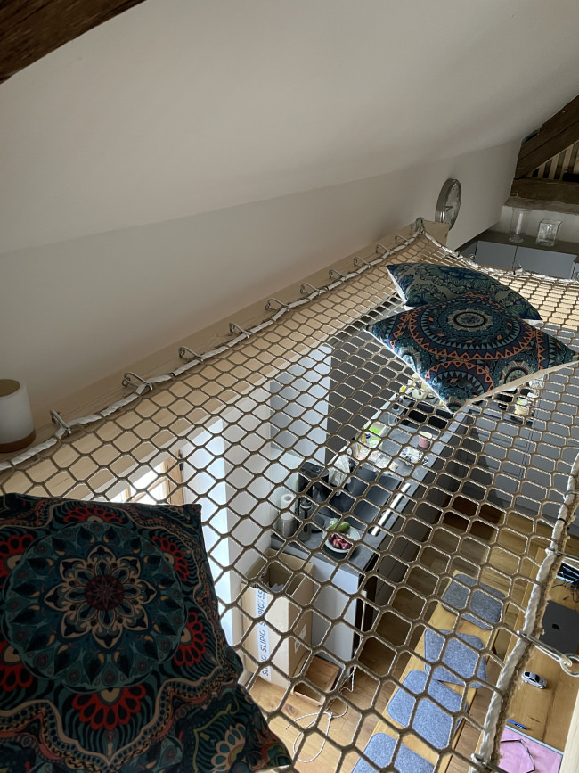 Kundenfoto von Fall Safety Net by the m² (Custom-Made), EN 1263 