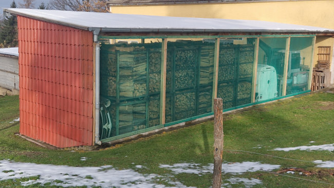 Kundenfoto von Staubschutz-Gerüstnetz 2,57 x 20,00 m 