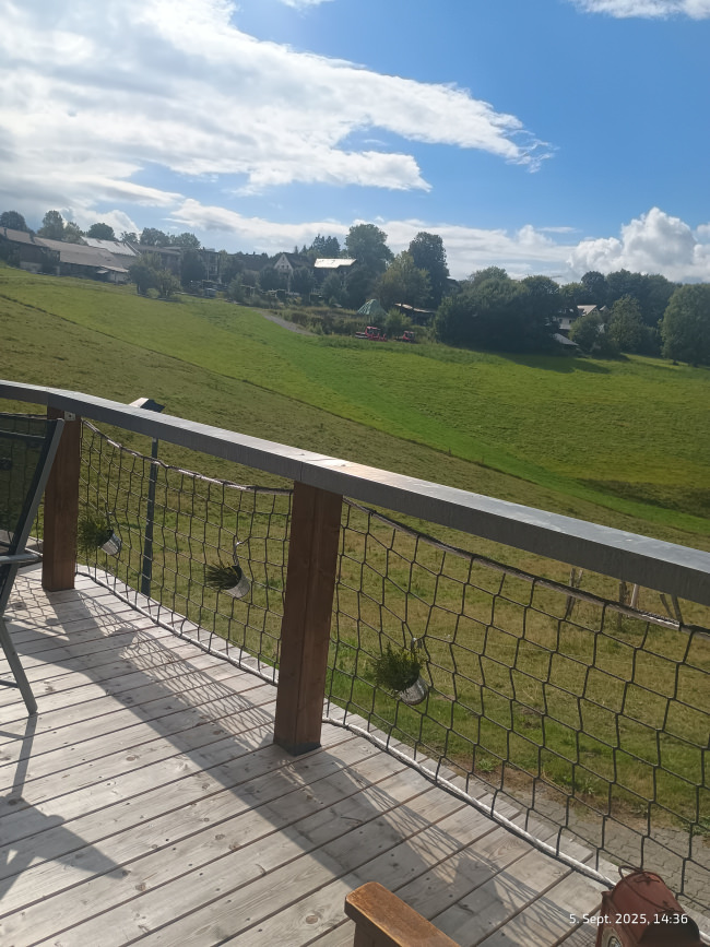 Kundenfoto von Bauschutznetz DIN EN 1263-1 per m² (nach Maß) 