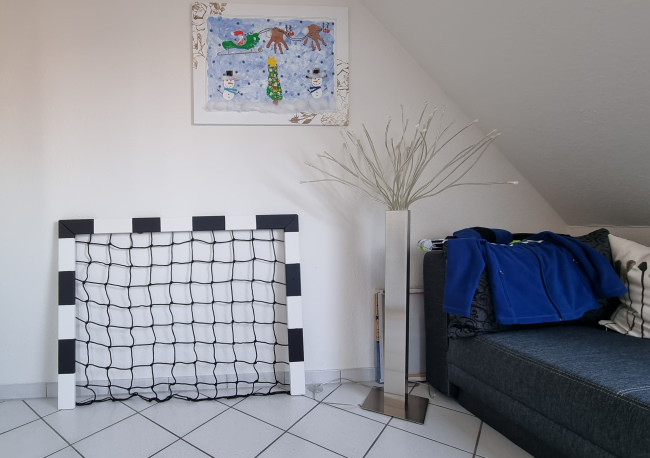 Kundenfoto von Fußballfangnetz per m² (nach Maß) 