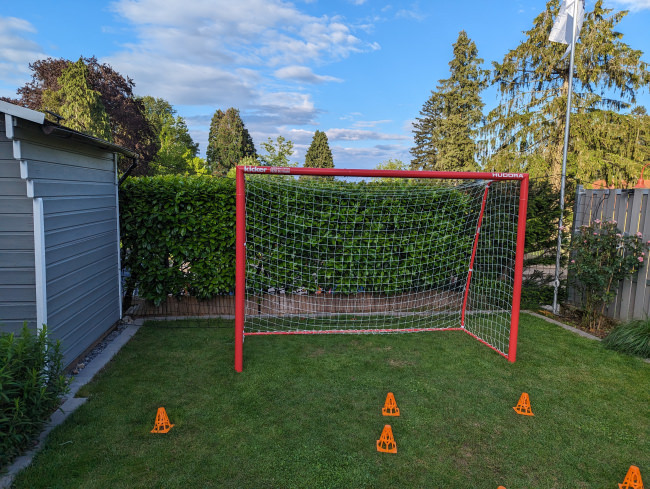 Kundenfoto von Fußballfangnetz per m² (nach Maß) 