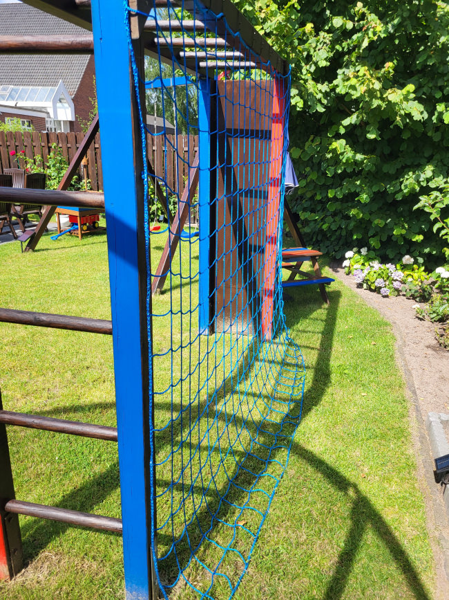 Kundenfoto von Fußballfangnetz per m² (nach Maß) 