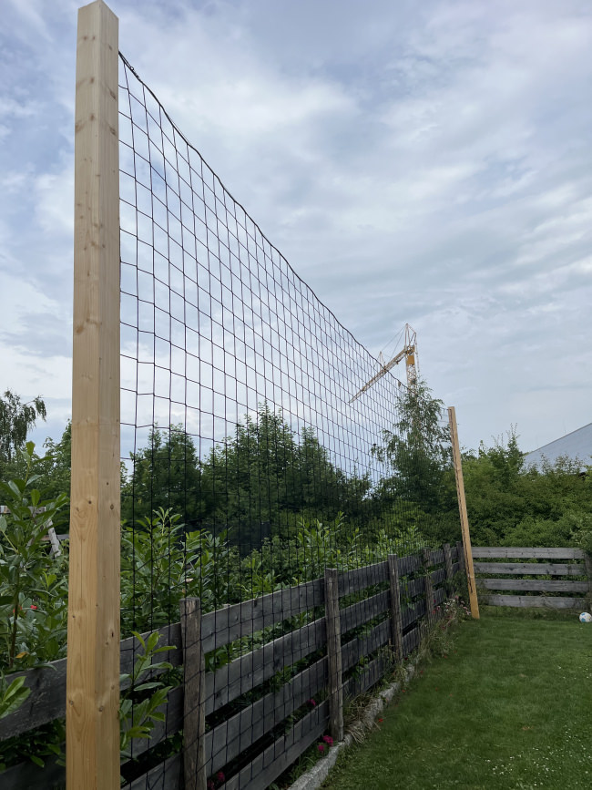 Kundenfoto von Fußballfangnetz per m² (nach Maß) 