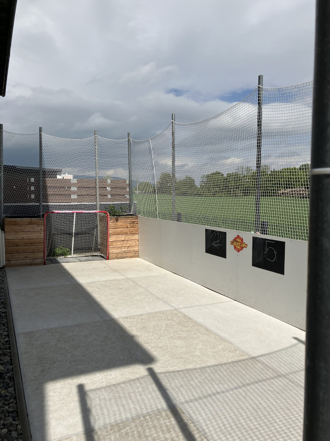 Kundenfoto von Puck Net for Ice Hockey by the m² (Made to Measure), White 