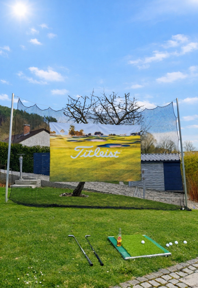 Kundenfoto von Ball Stop Net for Golf by the m² (Made to Measure) 