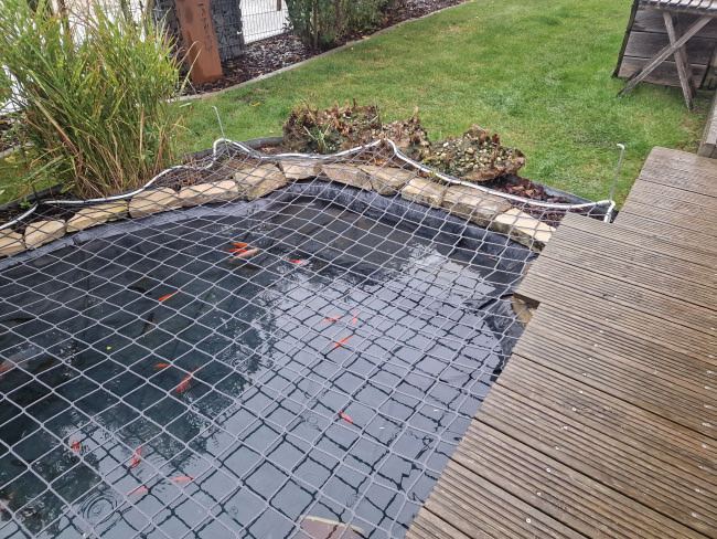 Kundenfoto von Pond Covering Net by the m² (Custom-Made) 