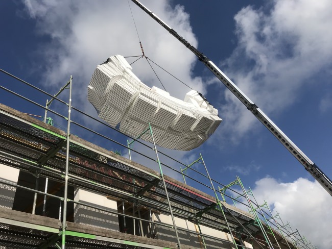 Kundenfoto von Auffangnetz 5,00 x 10,00 m (rhombische Maschenstellung) 