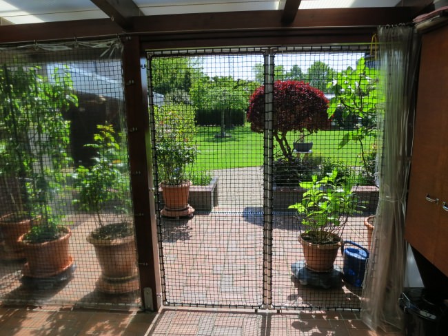 Kundenfoto von Extra Strong Cat Safety Net, Custom-Made 