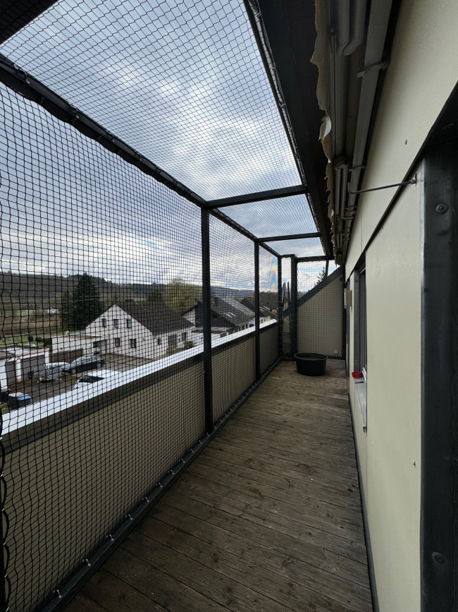 Kundenfoto von Extra Strong Cat Safety Net, Custom-Made 