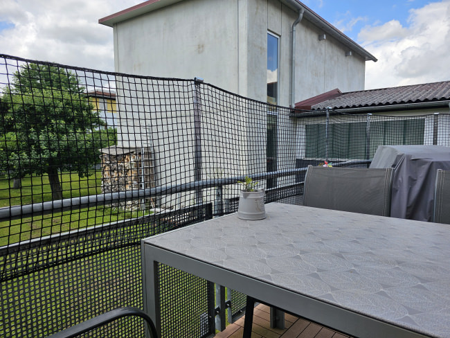 Kundenfoto von Extra Strong Cat Safety Net, Custom-Made 