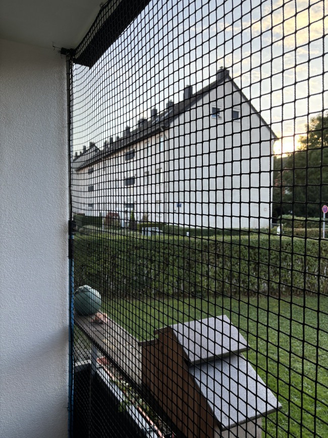 Kundenfoto von Extra Strong Cat Safety Net, Custom-Made 