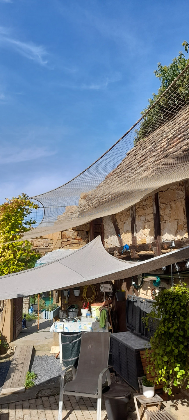 Kundenfoto von Schutznetz nach Maß (per m²) 1,0/20 mm 