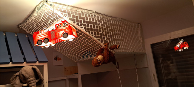 Kundenfoto von Schutznetz nach Maß (per m²) 1,0/20 mm 