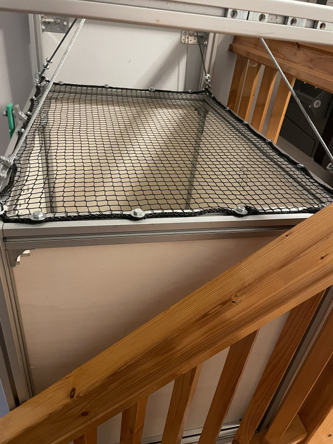 Kundenfoto von Schutznetz nach Maß (per m²) 1,0/20 mm 