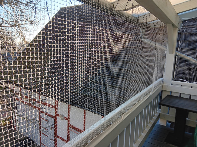 Kundenfoto von Schutznetz nach Maß (per m²) 1,0/20 mm 