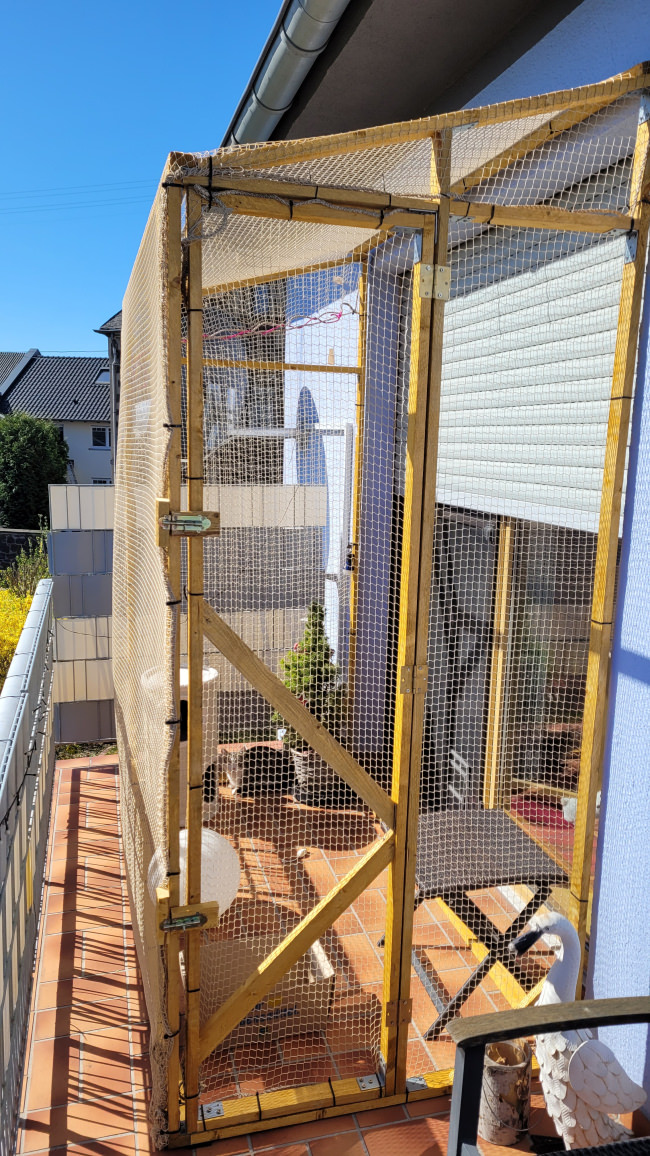 Kundenfoto von Schutznetz nach Maß (per m²) 1,0/20 mm 