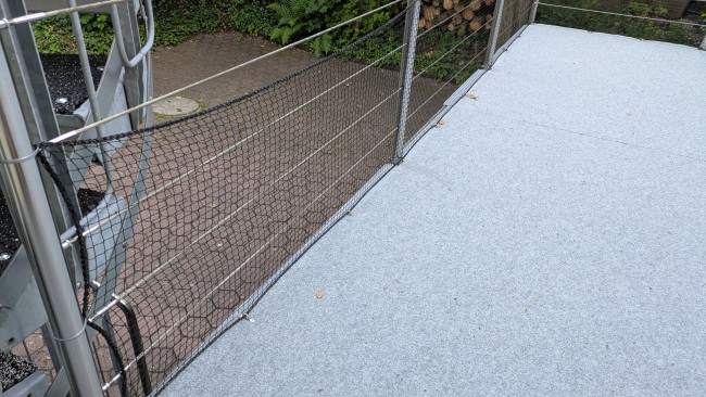 Kundenfoto von Safety Net Made to Measure (by the m²) 1.0/20 mm 